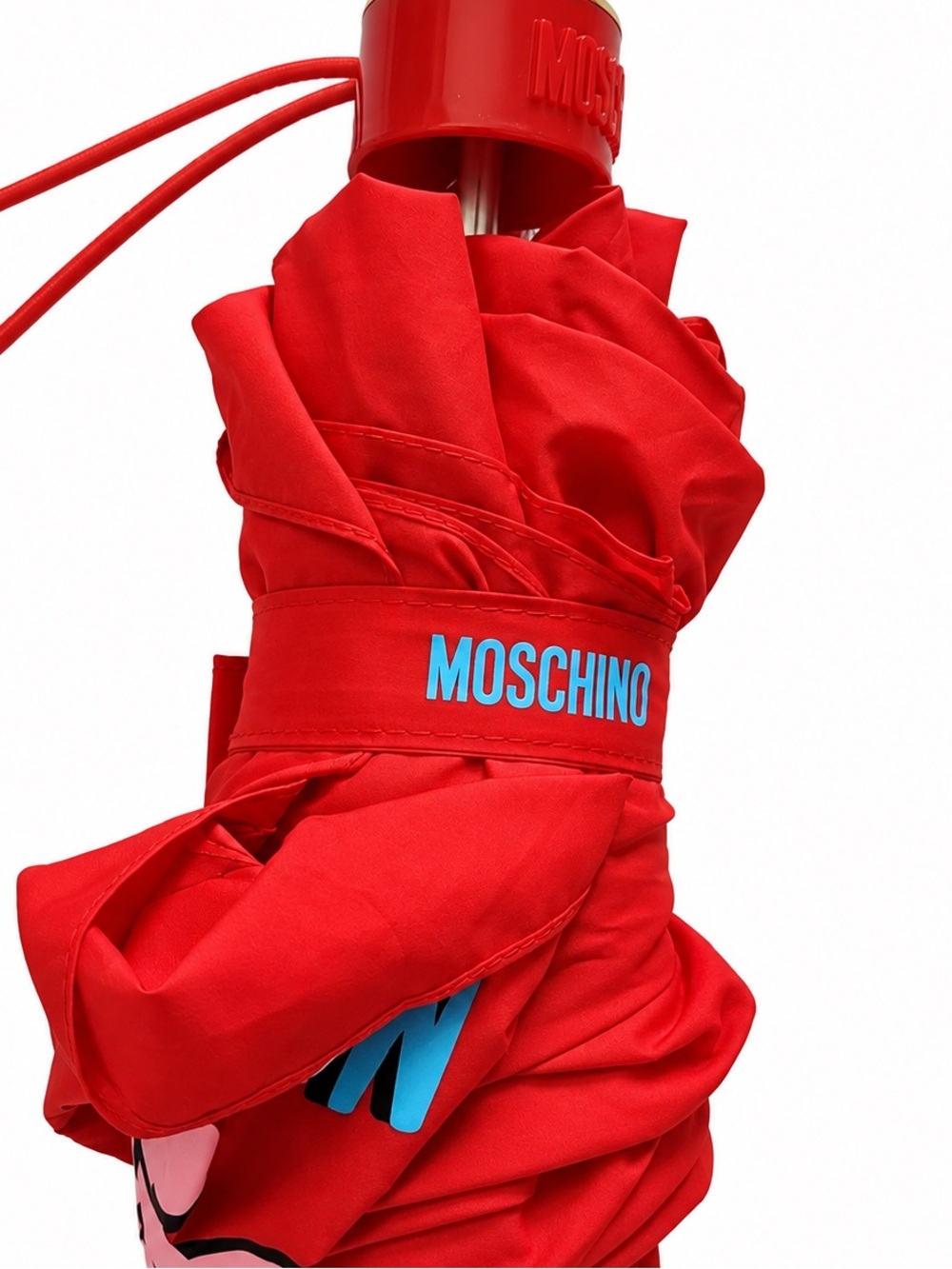 Moschino Teddy Bear Retractable Umbrella Set - Picture 8 of 9